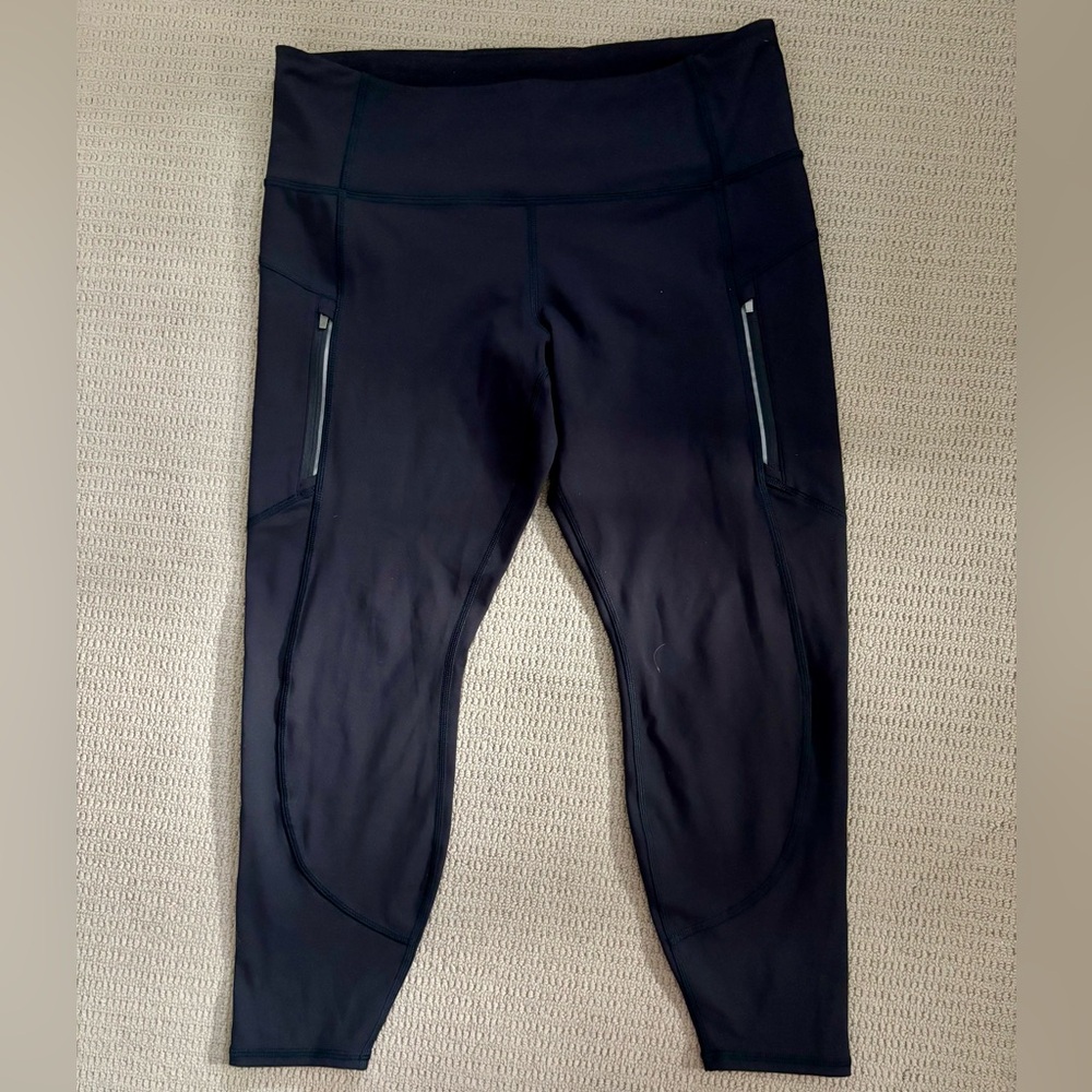 Athleta Black Rainier Leggings